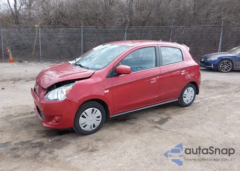 2015 Mitsubishi Mirage De/Rf z USA, uszkodzony, nr VIN ML32A3HJ4FH006529